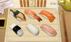 Сайт службы доставки японской кухни